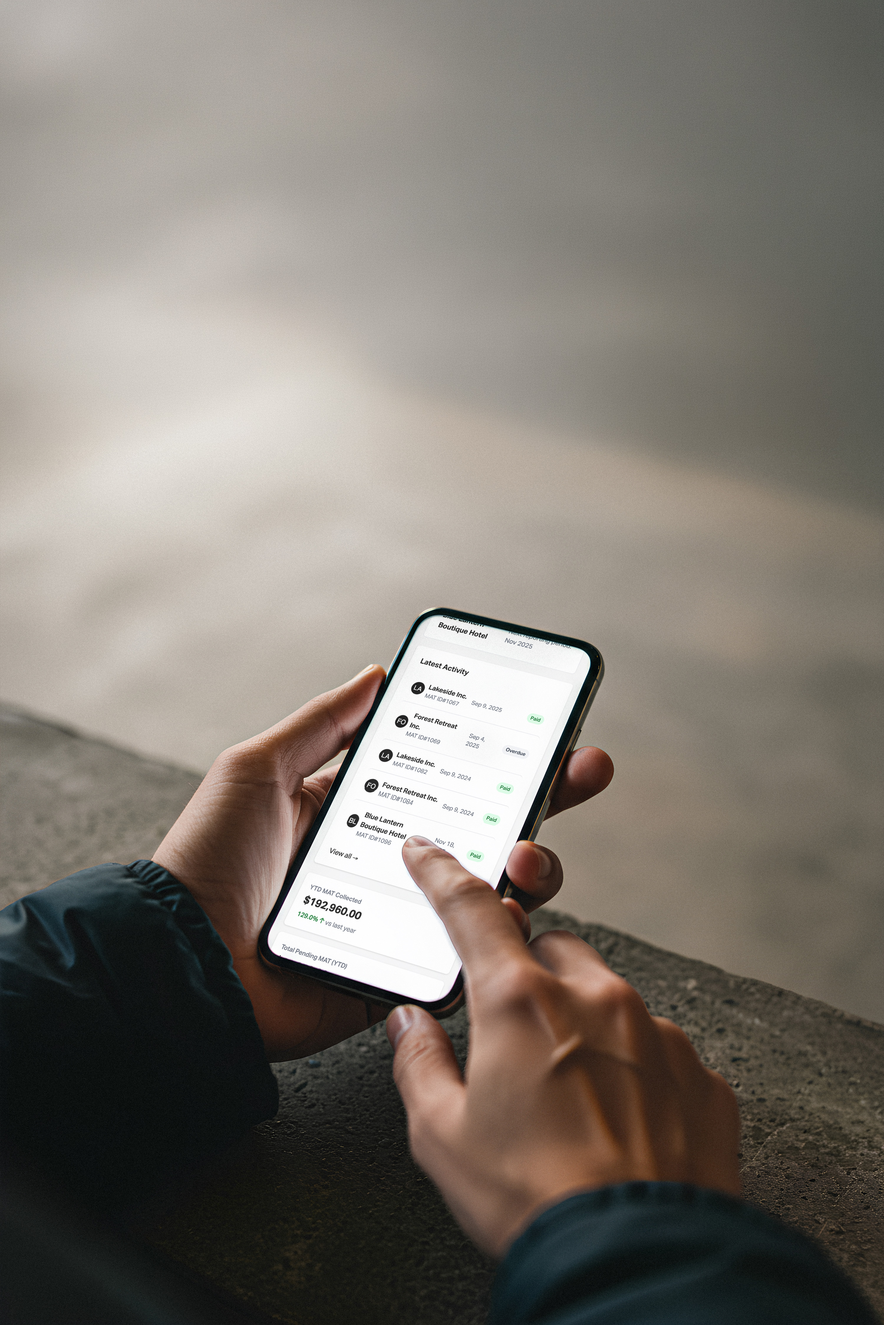 Ottomat features — purpose-built for accommodation tax